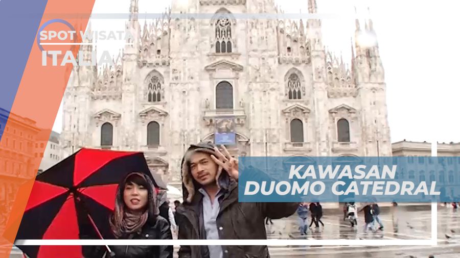 Mengujungi Megahnya Arsitektur Duomo Catedral di Pusat Kota Milan, Italia