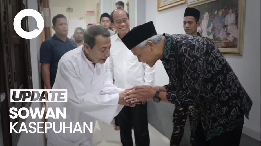 Sowan ke Habib Luthfi, Ganjar: Beliau Cerita Tugas Baru di Wantimpres