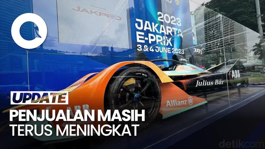 Hingga Hari Ini, 8 Ribu Tiket Formula E Jakarta 2023 Sudah Terjual