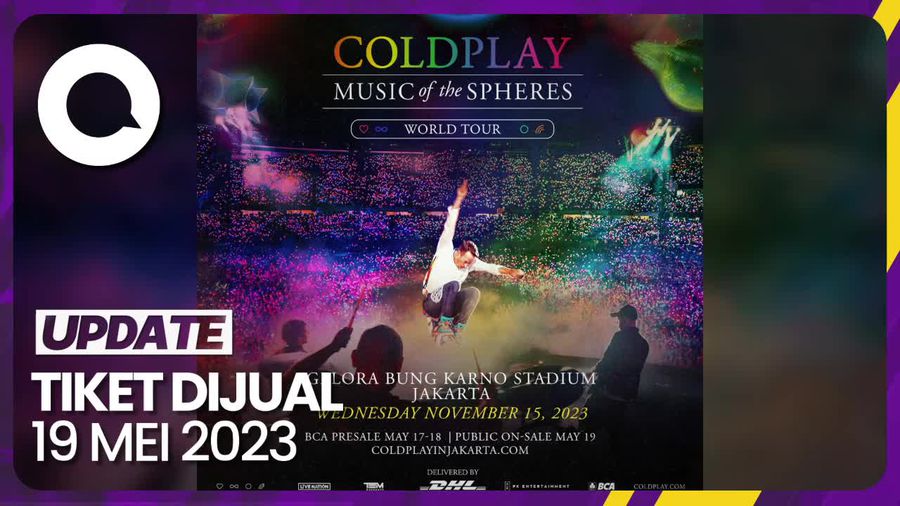 Confirm! Coldplay Konser di Stadion Utama GBK 15 November 2023