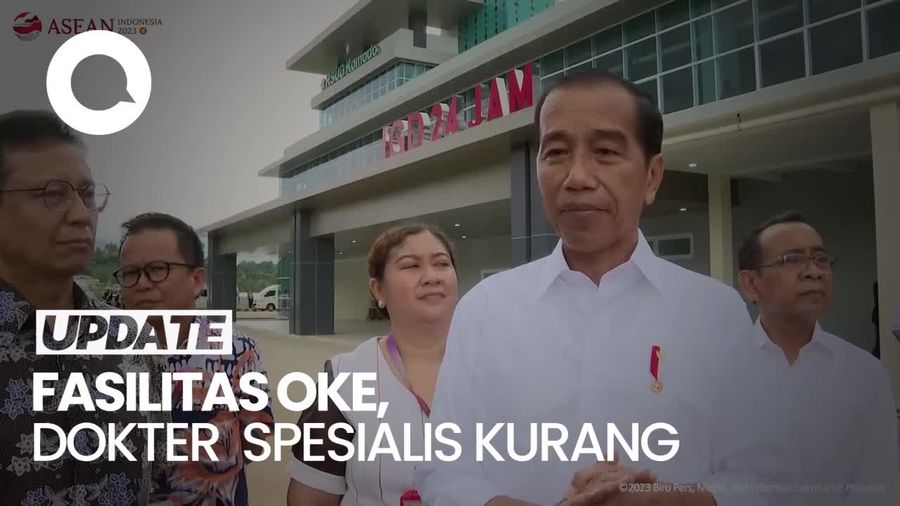 Jokowi Kunjungi RSUD Komodo yang Anggarannya Capai Rp 220 M