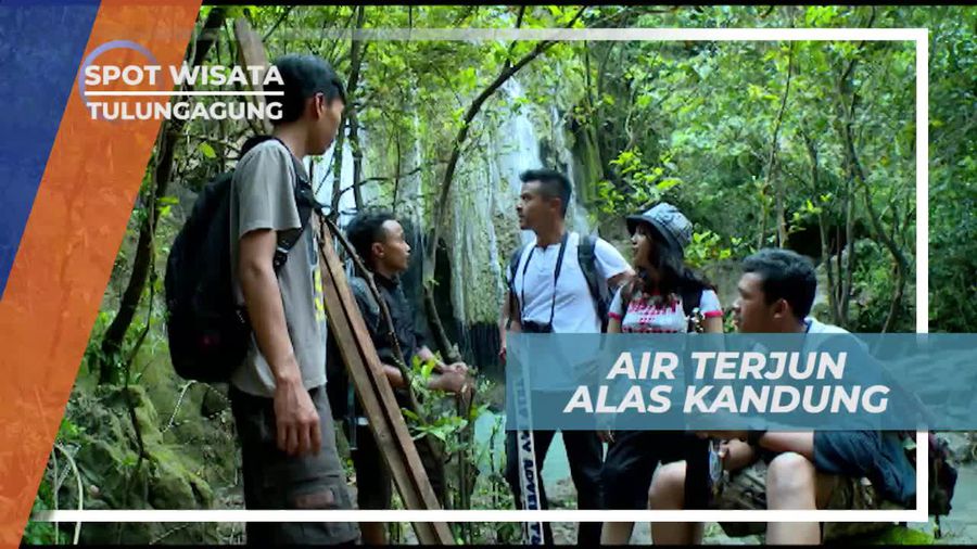 Menikmati Keindahan Lukisan Alam Air Terjun Alas Kandung Tulungagung