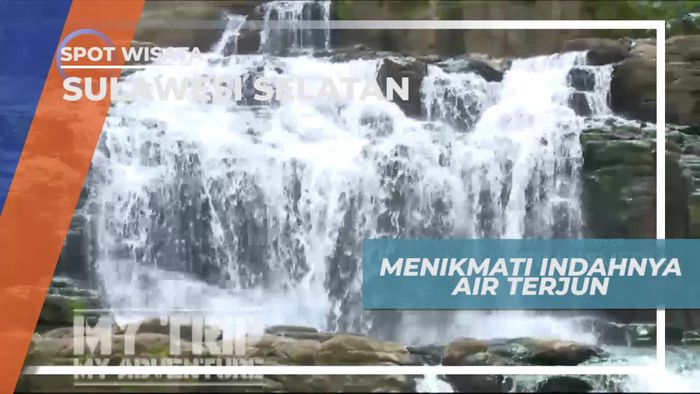 Menikmati Panorama Keindahan Air Terjun Parangloe Sulawesi Selatan