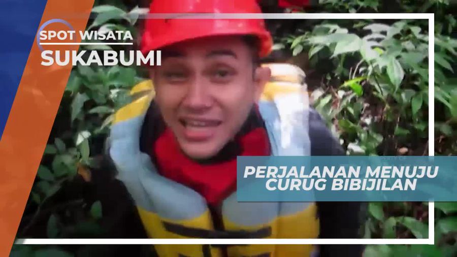 Pacu Adrenalin, Menyusuri Medan Terjal Menuju Curug Bibijilan, Sukabumi