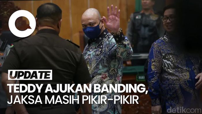 Irjen Teddy Minahasa Tak Divonis Mati, Jaksa Pikir-pikir Banding