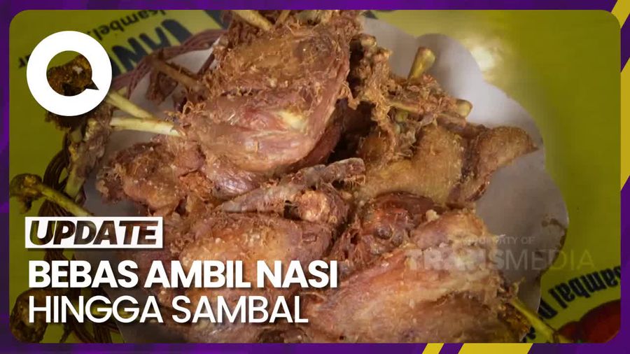 Bikin Laper: Nagihnya Bebek Tulang Lunak Belsambel Mancur