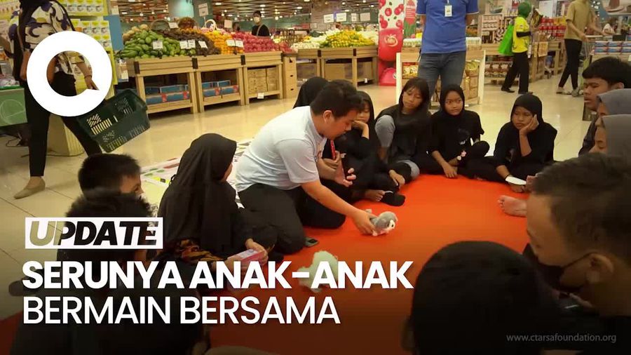 Keceriaan CT Arsa Foundation dan EMCO Ajak Anak Bermain Bersama