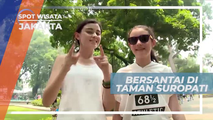 Taman Suropati, Kesejukan Hamparan Rumput Hijau dan Pohon Rindang di Jakarta