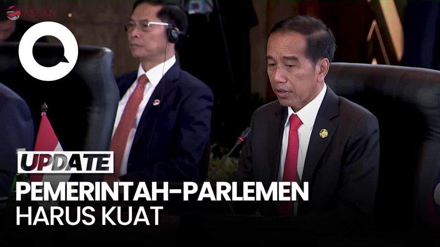 Jokowi Bicara Pentingnya Peran Parlemen Dalam Agenda ASEAN