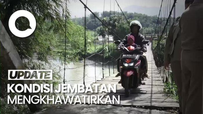 Terima Aduan Warga, Ganjar Bakal Perbaiki Jembatan Rejosari Magelang