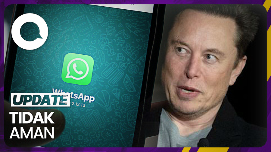 Elon Musk: Jangan Percaya WhatsApp 