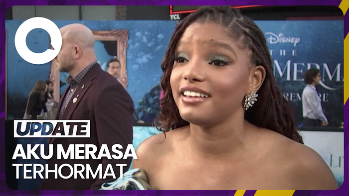 Ungkapan Kebahagiaan Halle Bailey Jadi Ariel di The Little Mermaid