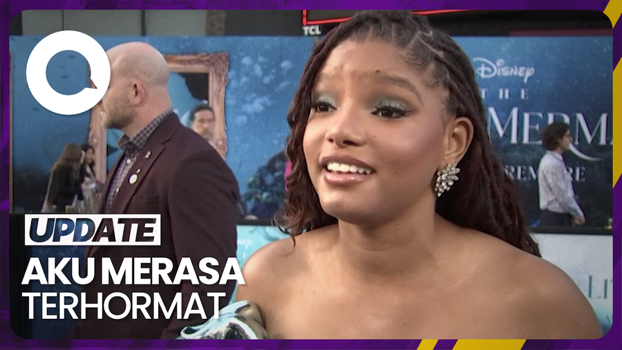 Ungkapan Kebahagiaan Halle Bailey Jadi Ariel di The Little Mermaid