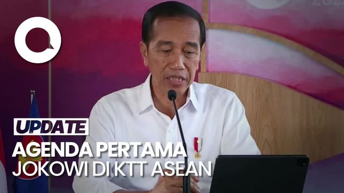 Jokowi Hari Ini Akan Pimpin 5 Pertemuan di KTT ke-42 ASEAN