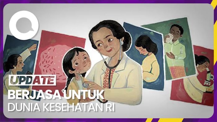 Sosok Prof. Dr. Sulianti Saroso yang Jadi Google Doodle Hari Ini