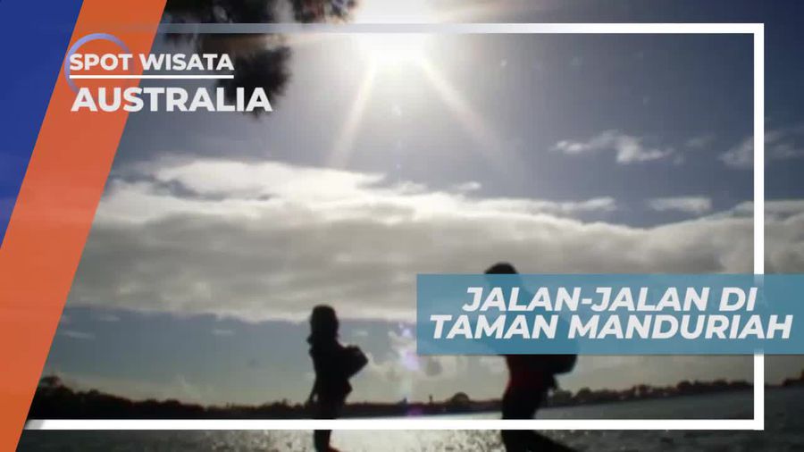 Keindahan Panorama Kota Dari Taman Mandurah Australia