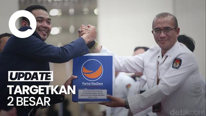NasDem Targetkan 100 Kursi DPR di Pemilu 2024