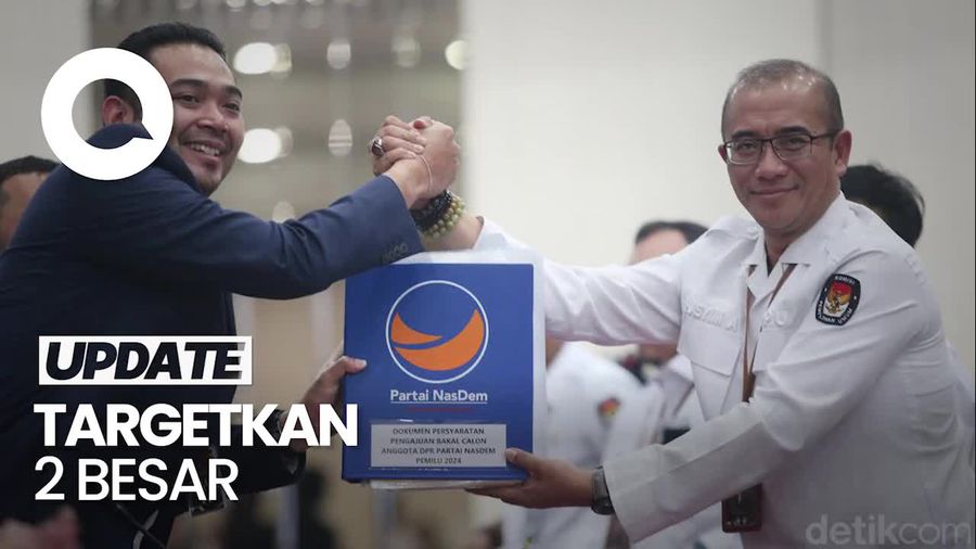 NasDem Targetkan 100 Kursi DPR di Pemilu 2024