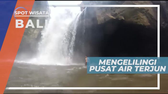 Berenang Mengelilingi Pusat Air Terjun Tegenungan Ubud Bali