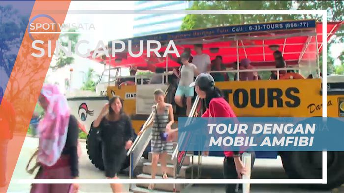 Serunya Berkeliling Kota Dengan Kendaraan Unik Air Dan Darat, Singapura