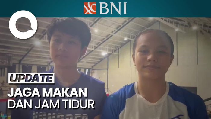 Tips Najwa Jaga Kondisi Tubuh Tetap Fit saat Bertanding di BNI Sirnas Denpasar