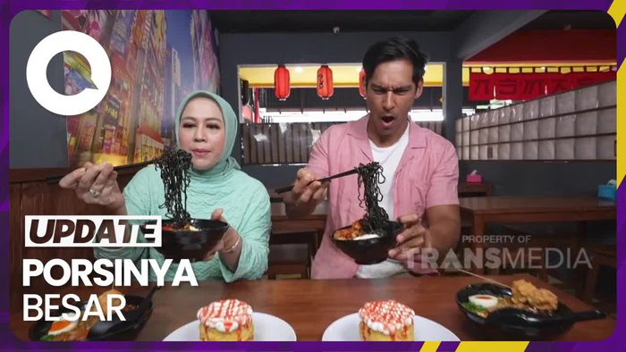 Bikin Laper: Ramen Hitam yang Lagi Hits di Depok