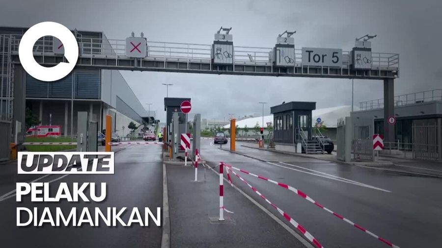 Penembakan di Pabrik Mercedes Jerman, 2 Orang Tewas