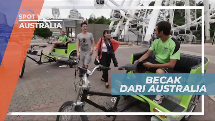 Greencab, Alat Transportasi Seperti Becak di Australia