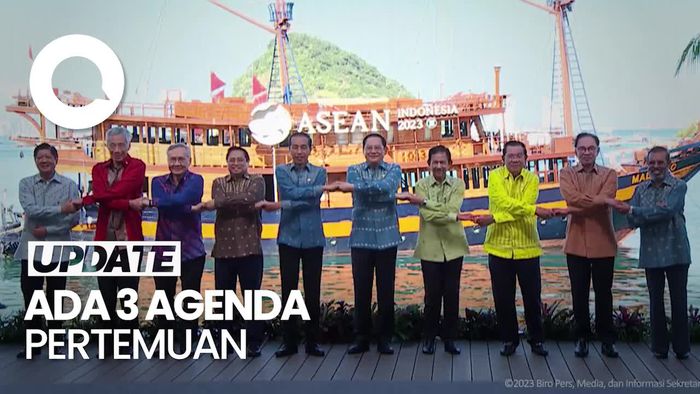Momen Jokowi dan Para Pemimpin ASEAN Pakai Batik di KTT Hari Kedua