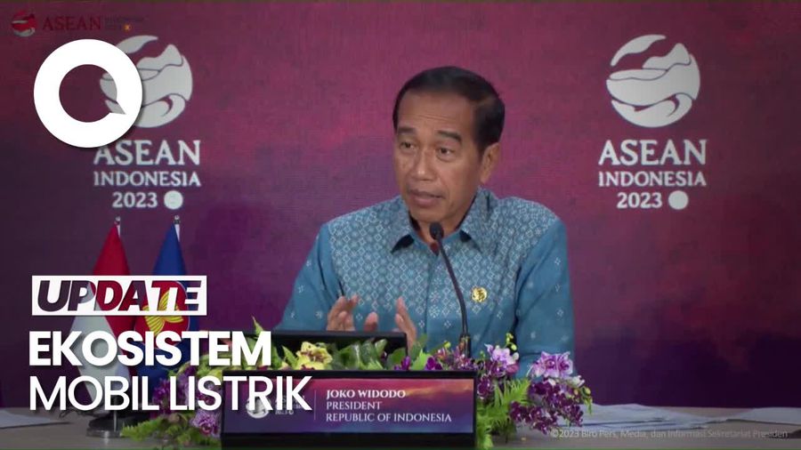 Jokowi: ASEAN Sepakat Untuk Bangun Ekosistem Mobil Listrik