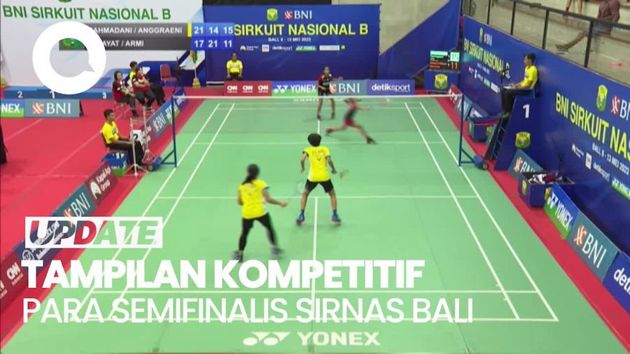 Simak Rangkuman Para Pemenang di Semifinal Sirnas Bali