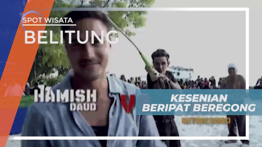 Adu Ketangkasan Dengan Kesenian Beripat Beregong, Belitung