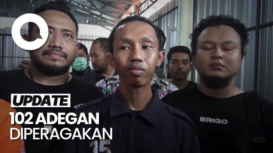 Prarekonstruksi Pembunuhan Bos Depot Air Semarang, Pelaku Minta Maaf