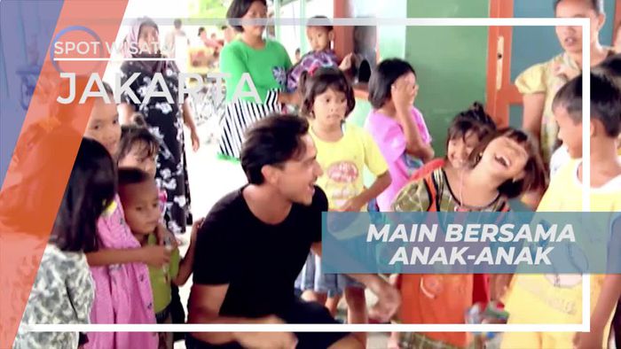 Bermain dan Bercengkrama Bersama Anak-anak di Pulau Panggang, Jakarta