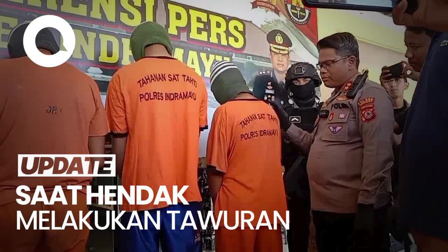 Bacok Kepala Polisi, Tiga Remaja di Subang Ditetapkan Tersangka