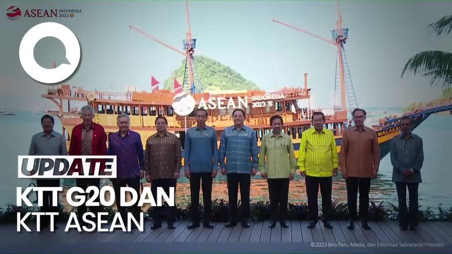 Dua Kali Jokowi Ajak Kepala Negara Pakai Batik