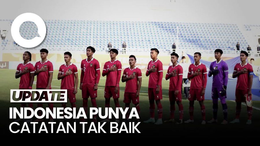 Head to Head Indonesia dengan Lawan di Grup Neraka Piala Asia