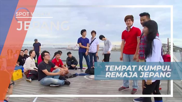 Spot Berkumpul Para Remaja di Musim Panas, Yokohama Jepang