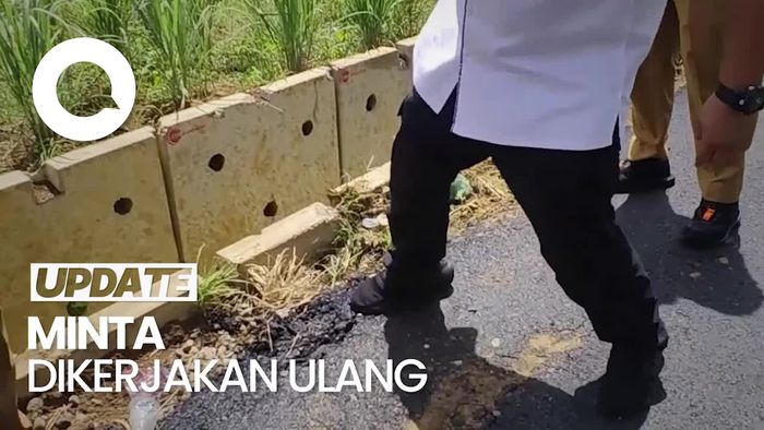 Bobby Datangi Lokasi yang Bikin Kadis Bina Marga Ngamuk Gegara Aspal