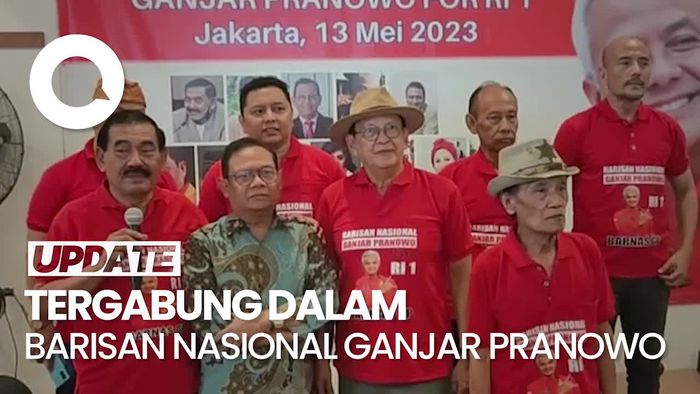 Roy Marten hingga Tarzan Deklarasikan Ganjar Pranowo Presiden 2024