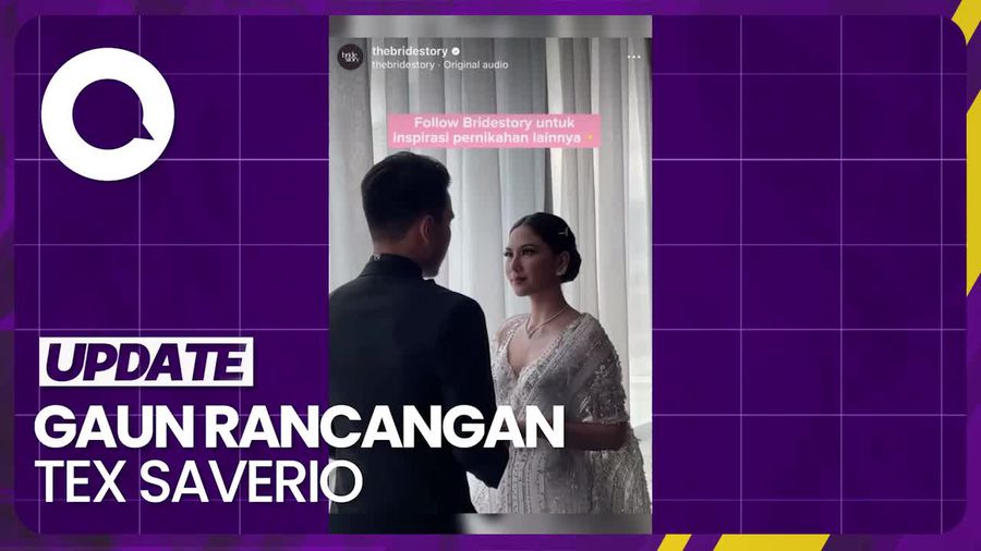 Pesona Jessica Mila di Pesta Resepsi Pernikahan