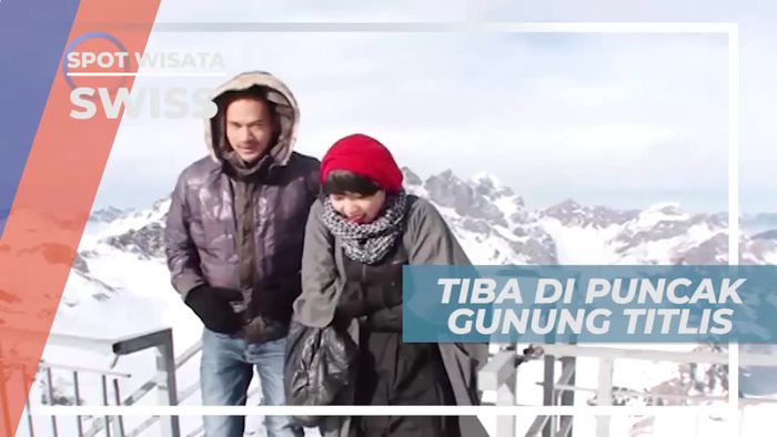 Merasakan Suhu Dingin di Puncak Gunung Titlis Swiss