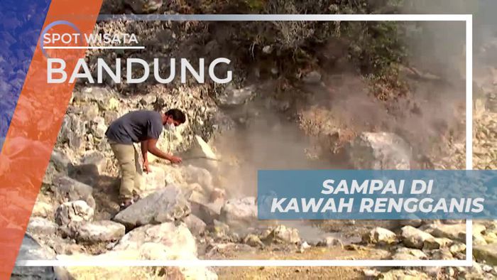 Sumber Air Panas dan Lumpur Belerang Kawah Rengganis Bandung