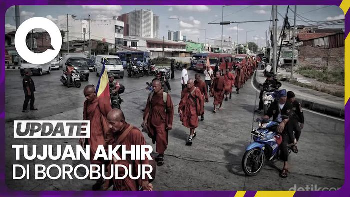 Cerita Perjalanan Biksu yang Jalan Kaki dari Thailand ke Indonesia