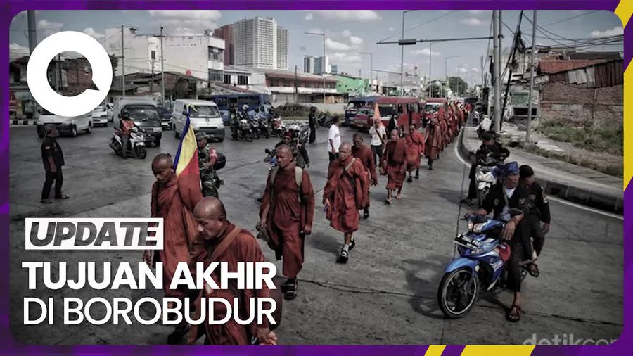Cerita Perjalanan Biksu yang Jalan Kaki dari Thailand ke Indonesia