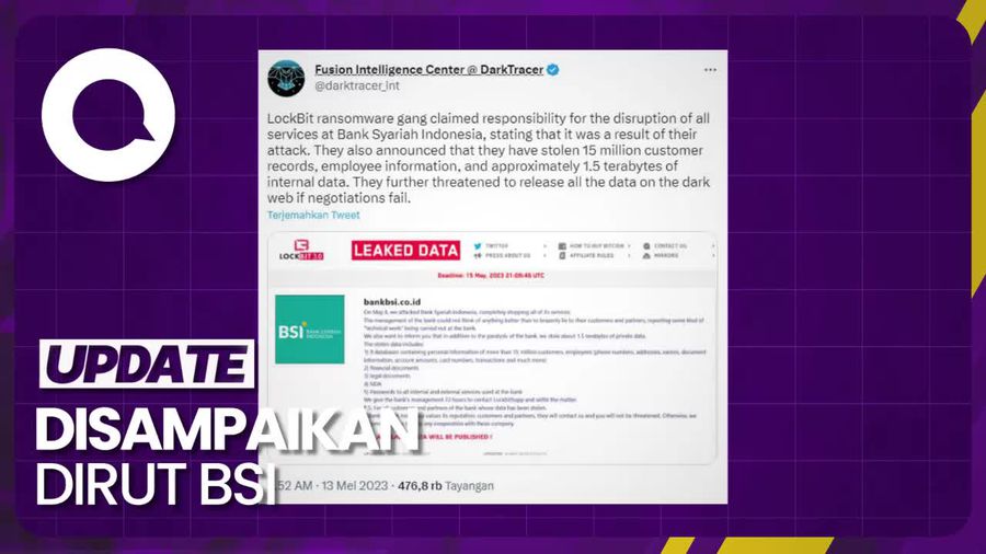Janji BSI Jaga Keamanan Data Nasabah usai LockBit Klaim Retas Data