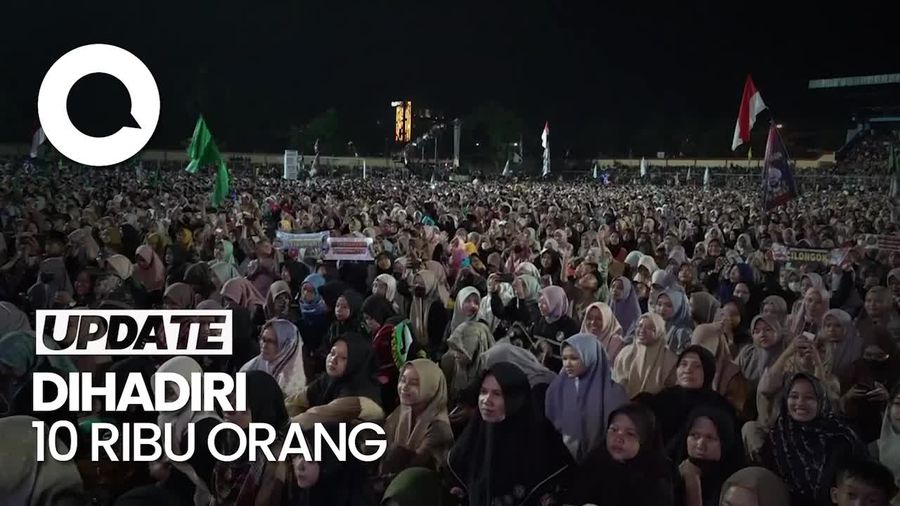 Lautan Manusia Hanyut dalam Jateng Bersholawat, Ganjar: Makin Menyejukkan