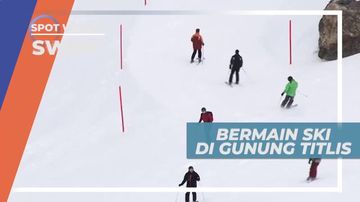 Belajar Main Snowboarding di Gunung Titlis Swiss