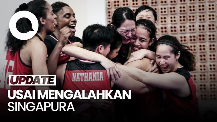 Pertama dalam Sejarah, Timnas Basket Putri RI Raih Emas di SEA Games