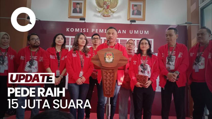 PSI Bawa 580 Nama Bacaleg ke KPU, Ada Badai Kerispatih dan Mongol Stres